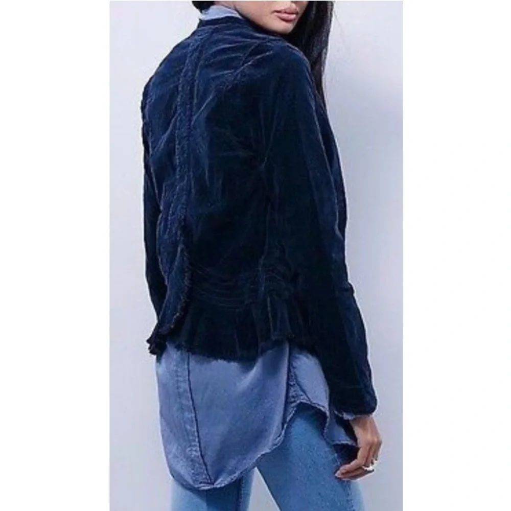 COPY - Free People VELVET Military Blazer - Picture 4 of 10